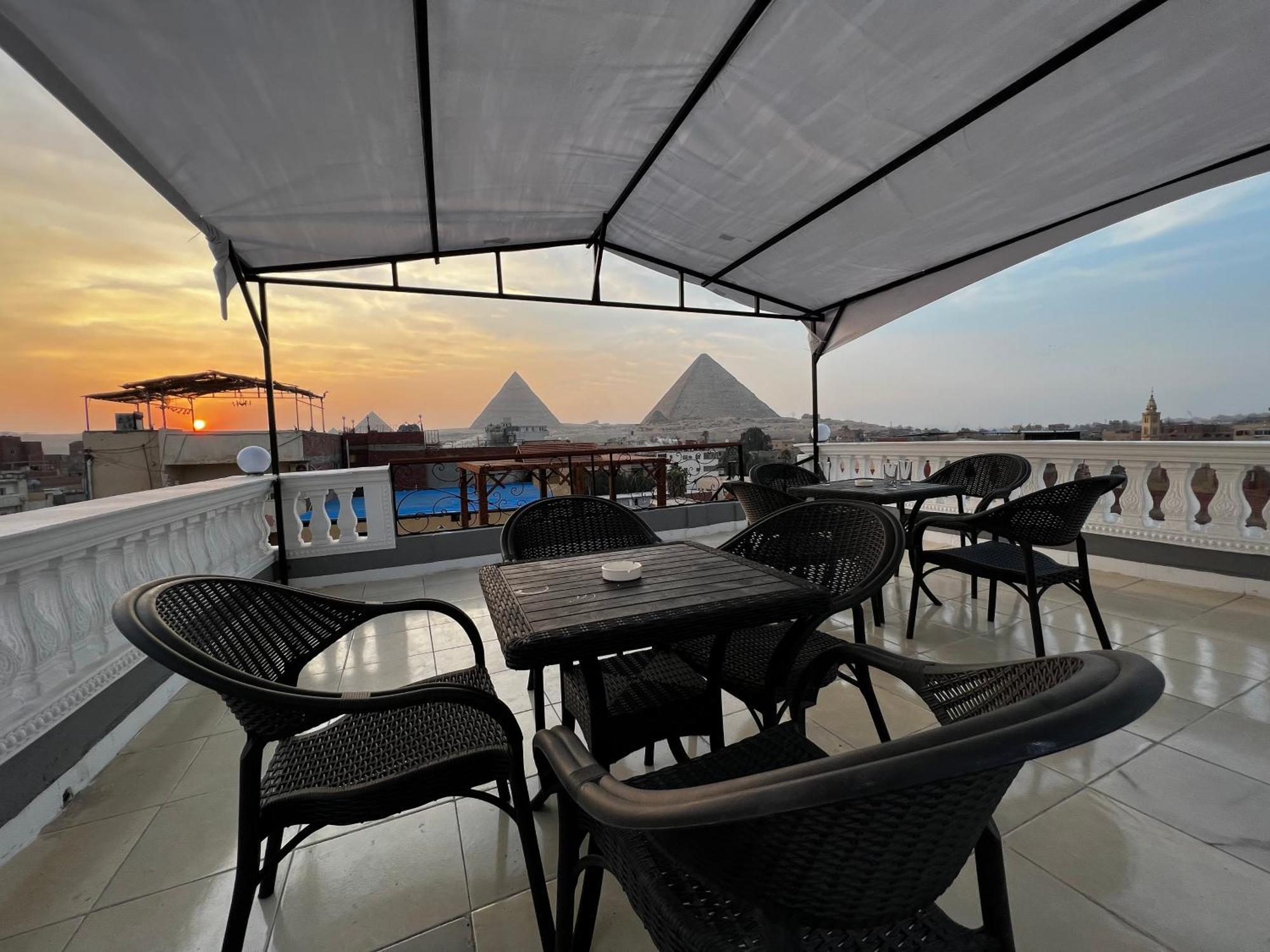 Pyramids Gate Hotel Kafret el-Gabal Exterior foto