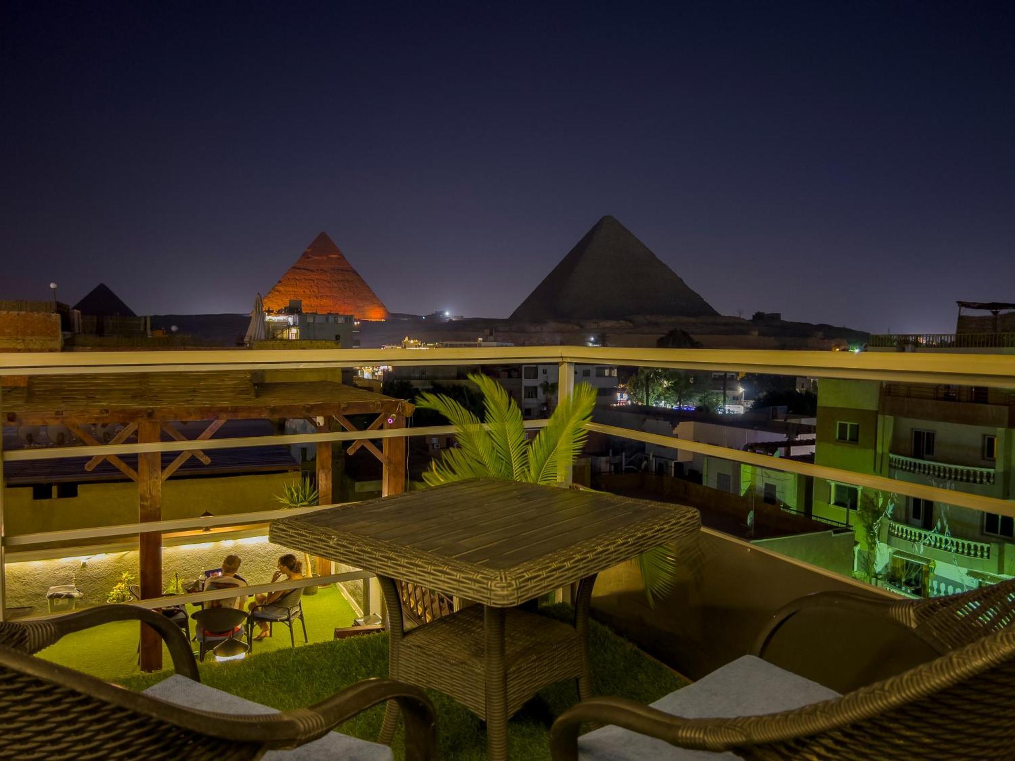 Pyramids Gate Hotel Kafret el-Gabal Exterior foto